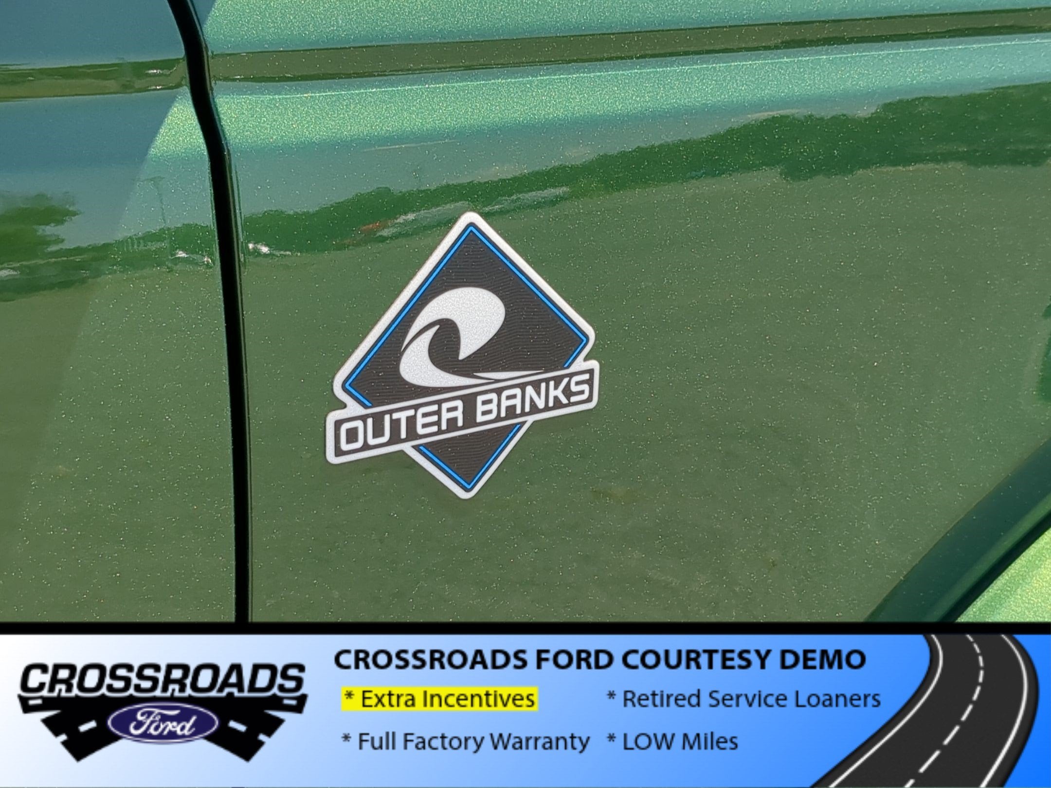 2025 Ford Bronco Outer Banks - Crossroads Courtesy Demo