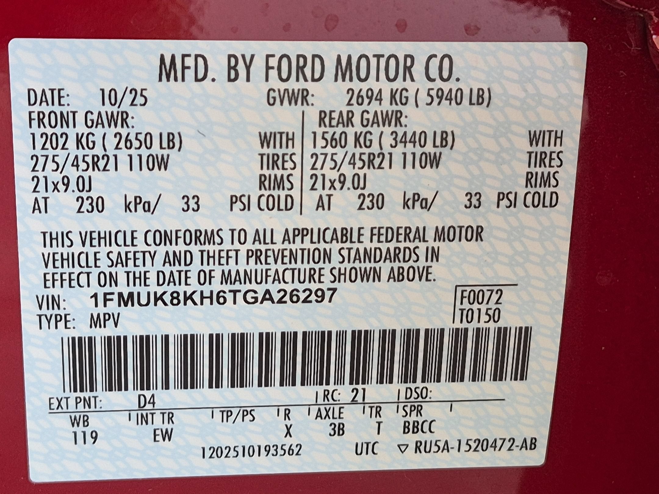 2026 Ford Explorer ST-Line - Crossroads Courtesy Demo