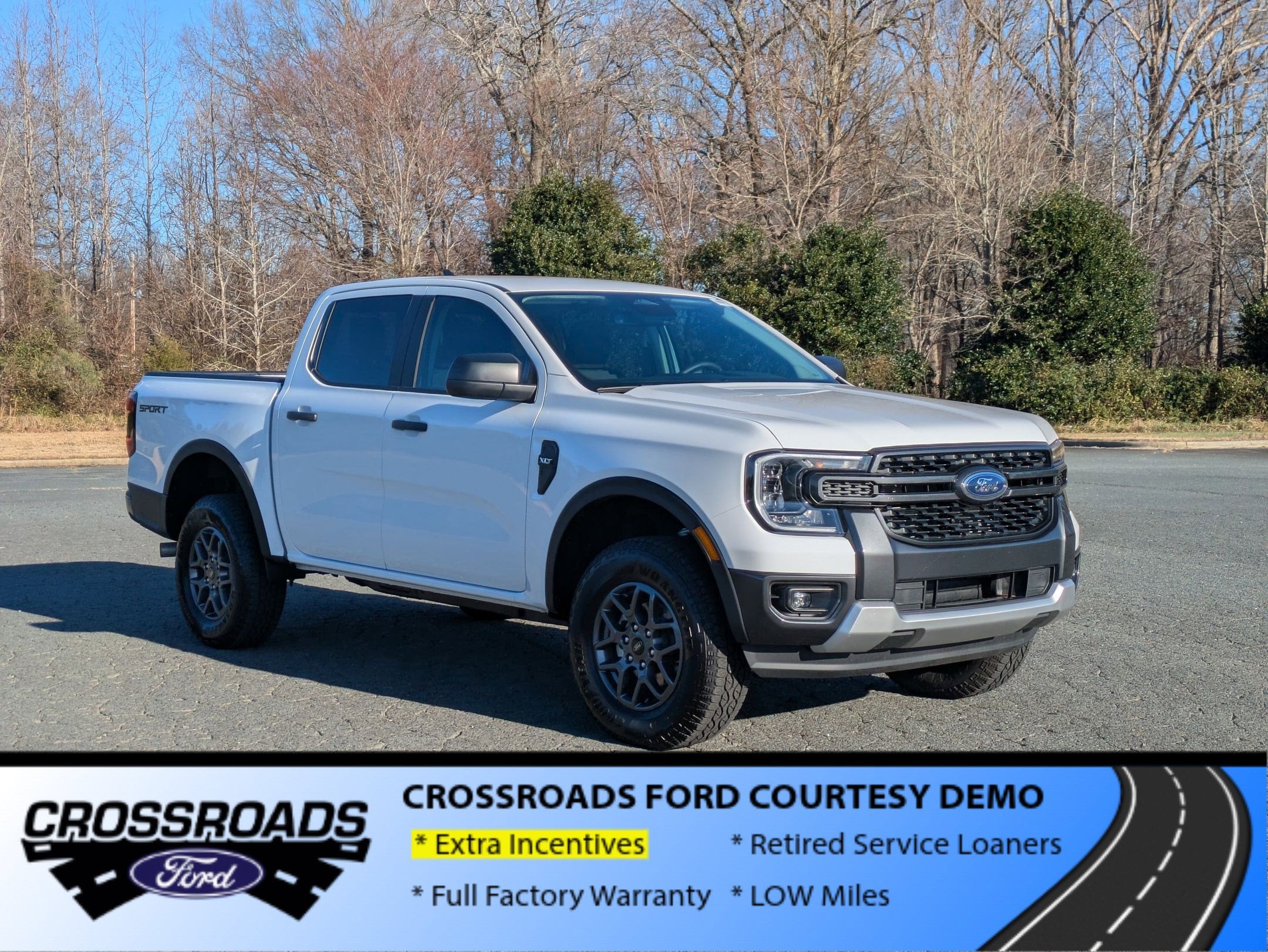 2025 Ford Ranger XLT - Crossroads Courtesy Demo