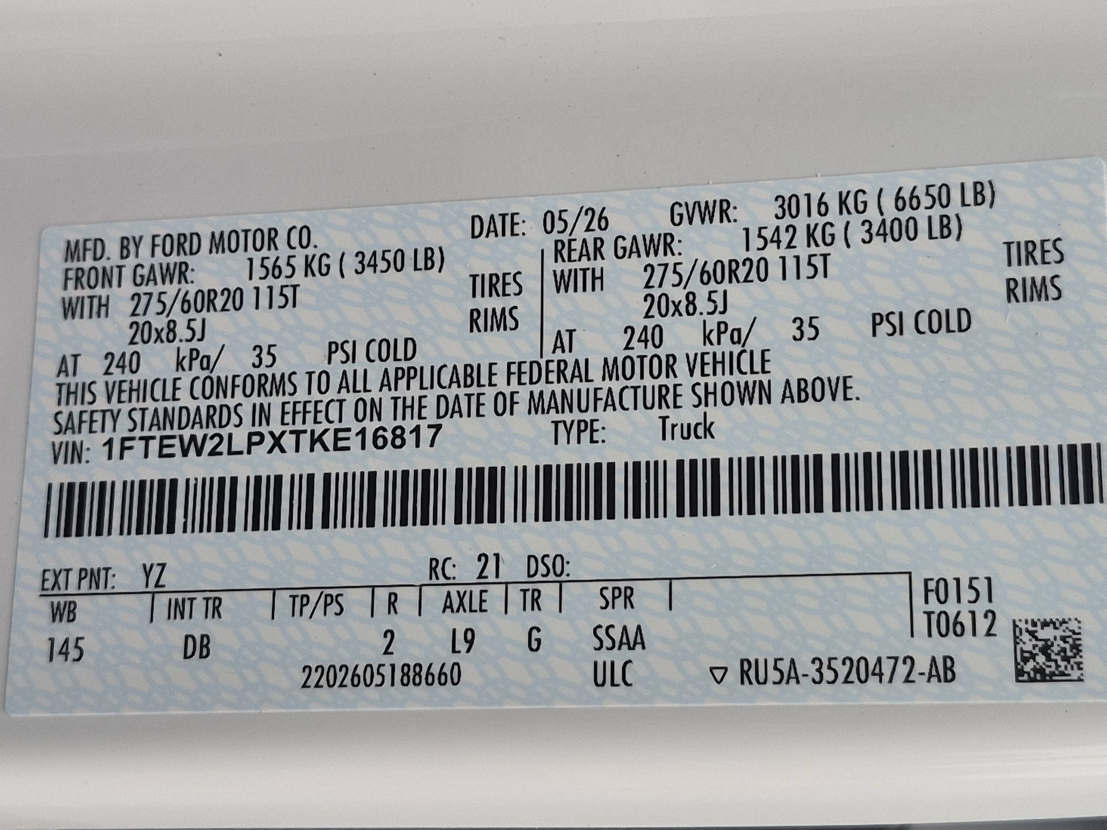 2026 Ford F-150 STX