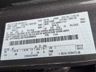 2026 Ford F-150 LARIAT