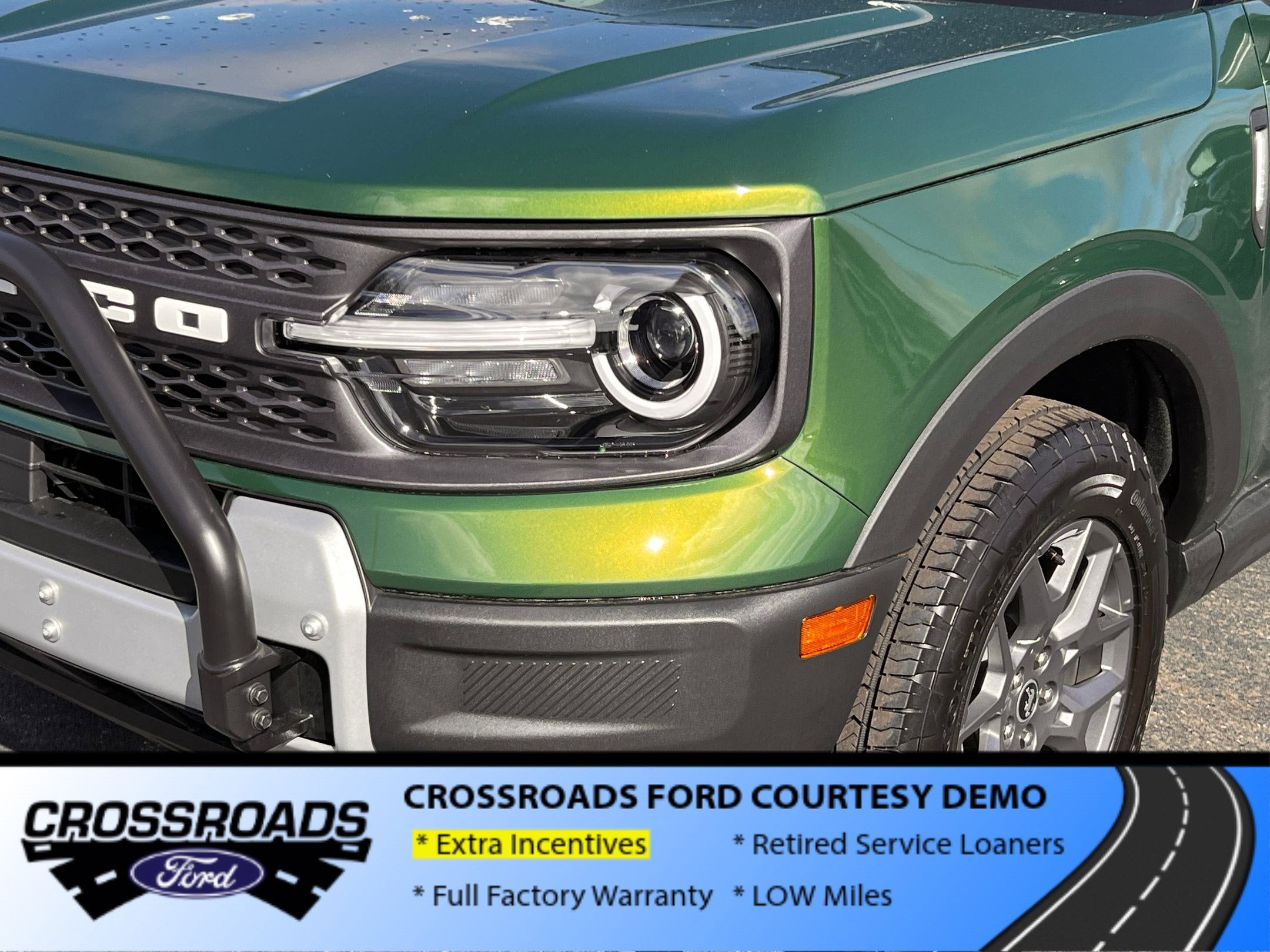 2025 Ford Bronco Sport Big Bend - Crossroads Courtesy Demo
