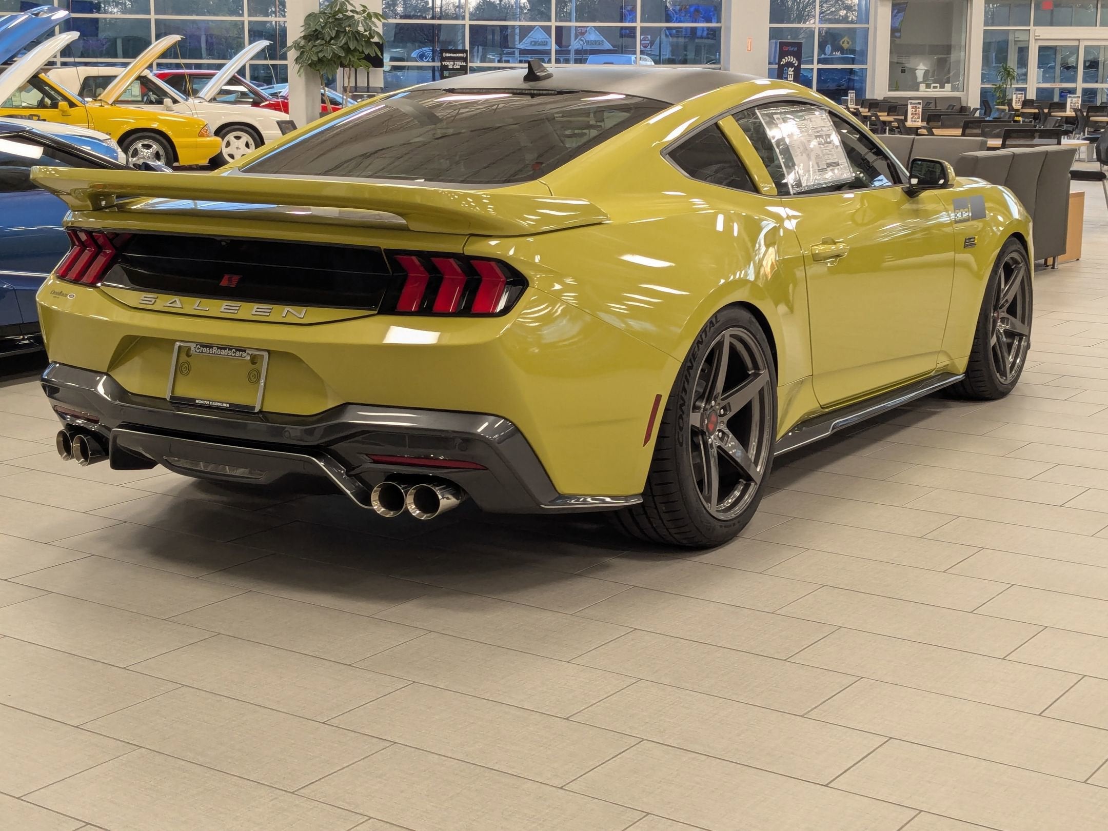 2025 Ford Mustang Saleen Yellow Label