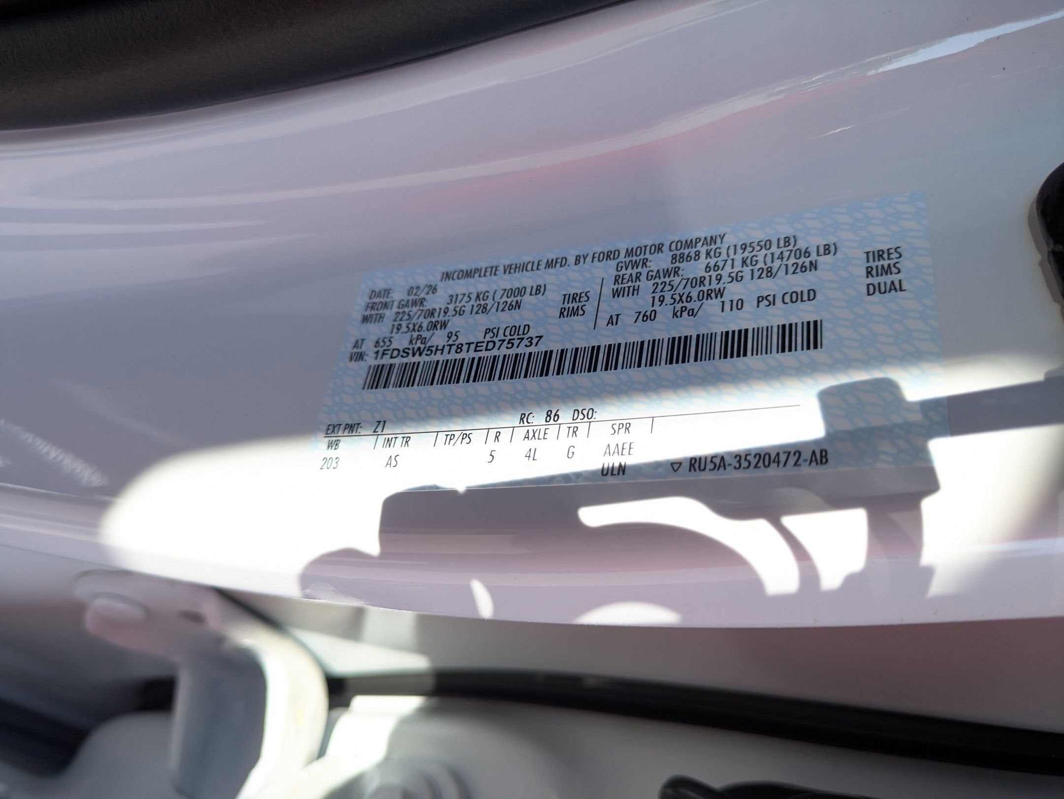 2026 Ford Super Duty F-550 DRW XL