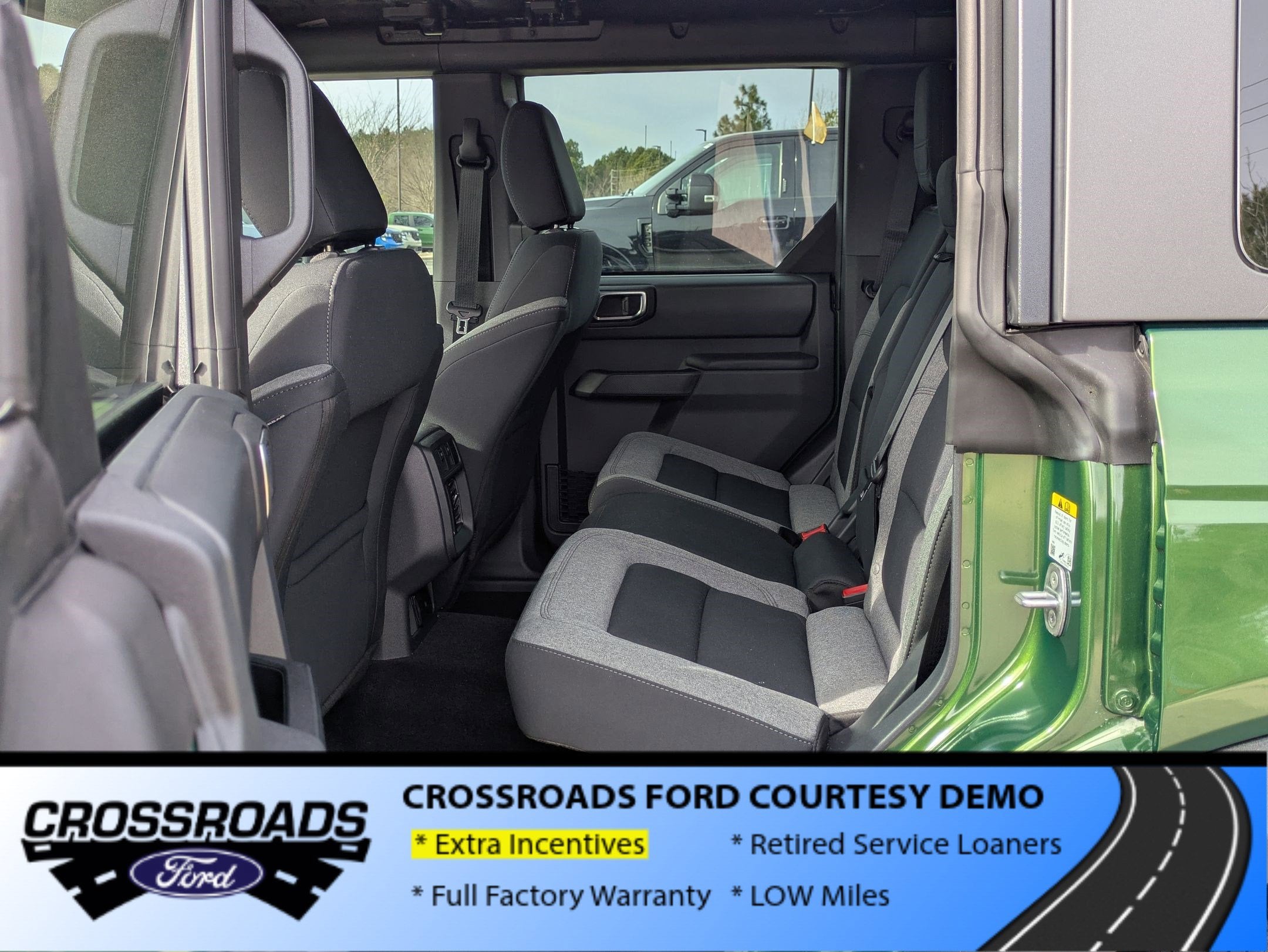 2025 Ford Bronco Base - Crossroads Courtesy Demo