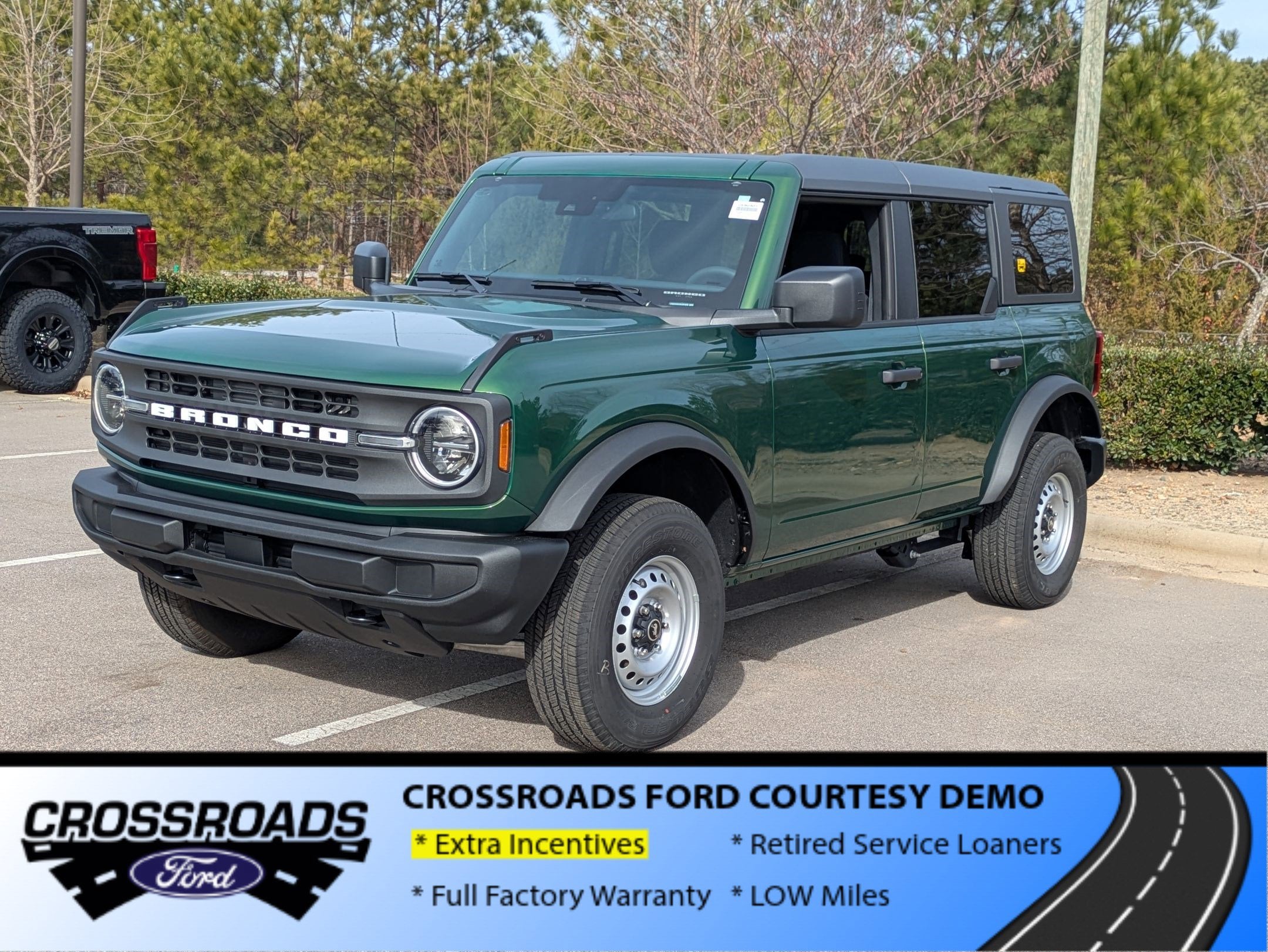 2025 Ford Bronco Base - Crossroads Courtesy Demo