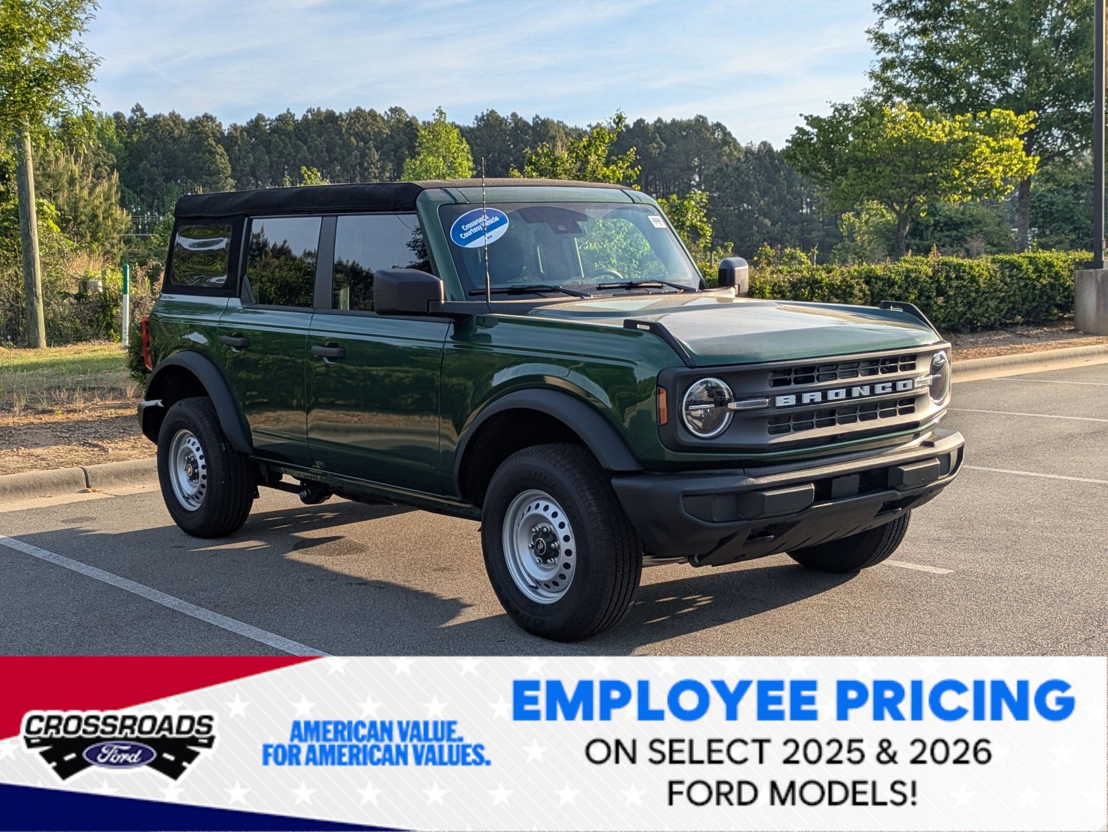 2025 Ford Bronco Base - Crossroads Courtesy Demo