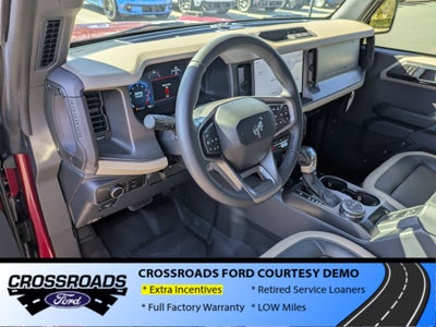 2025 Ford Bronco Big Bend - Crossroads Courtesy Demo
