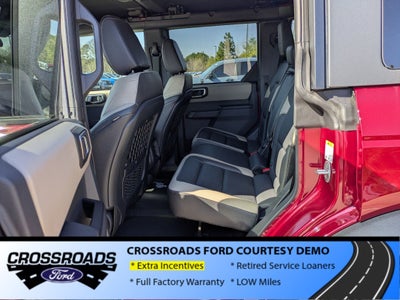 2025 Ford Bronco Big Bend - Crossroads Courtesy Demo