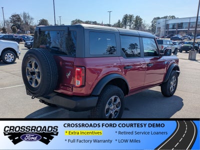 2025 Ford Bronco Big Bend - Crossroads Courtesy Demo