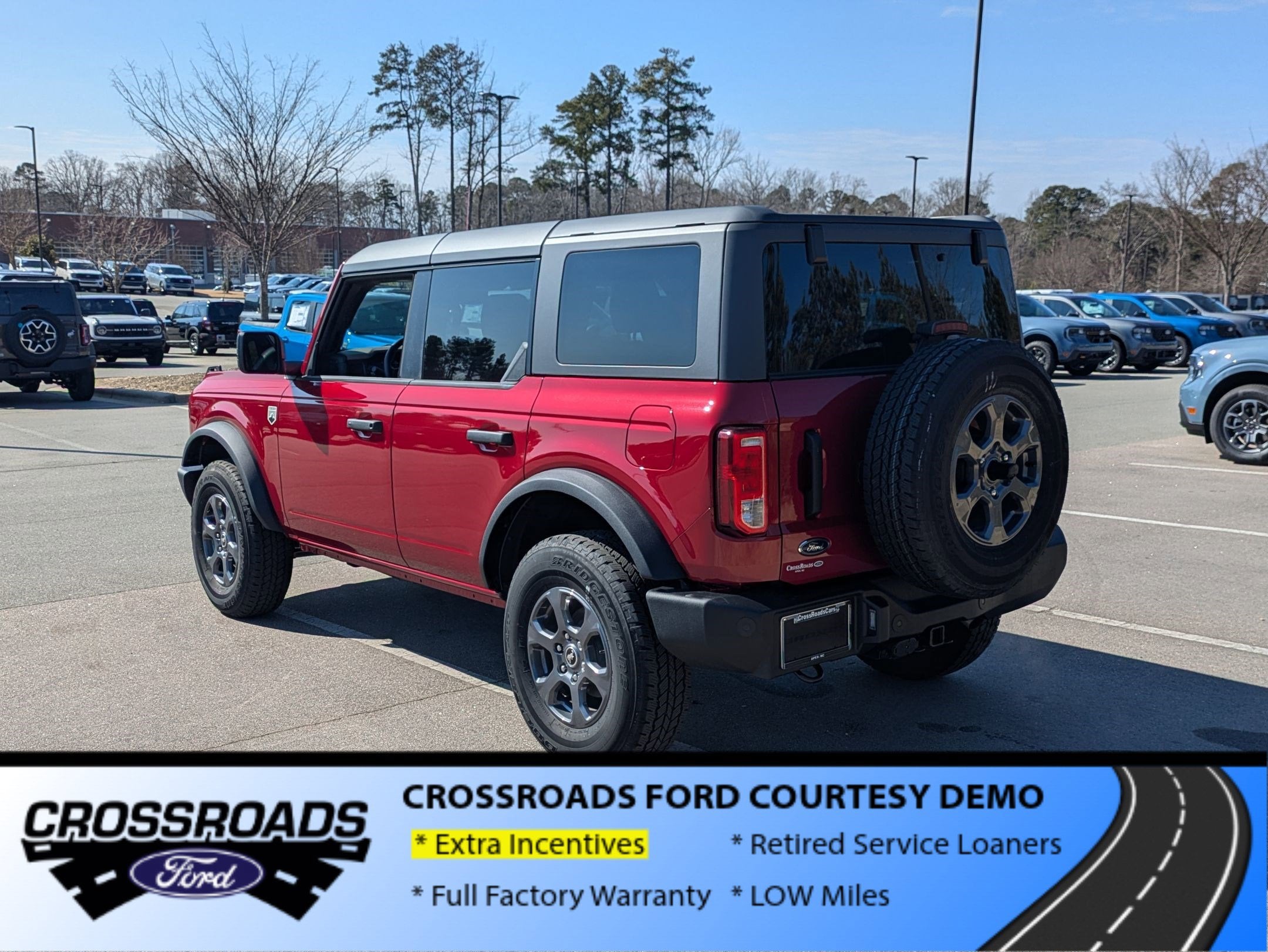 2025 Ford Bronco Big Bend - Crossroads Courtesy Demo