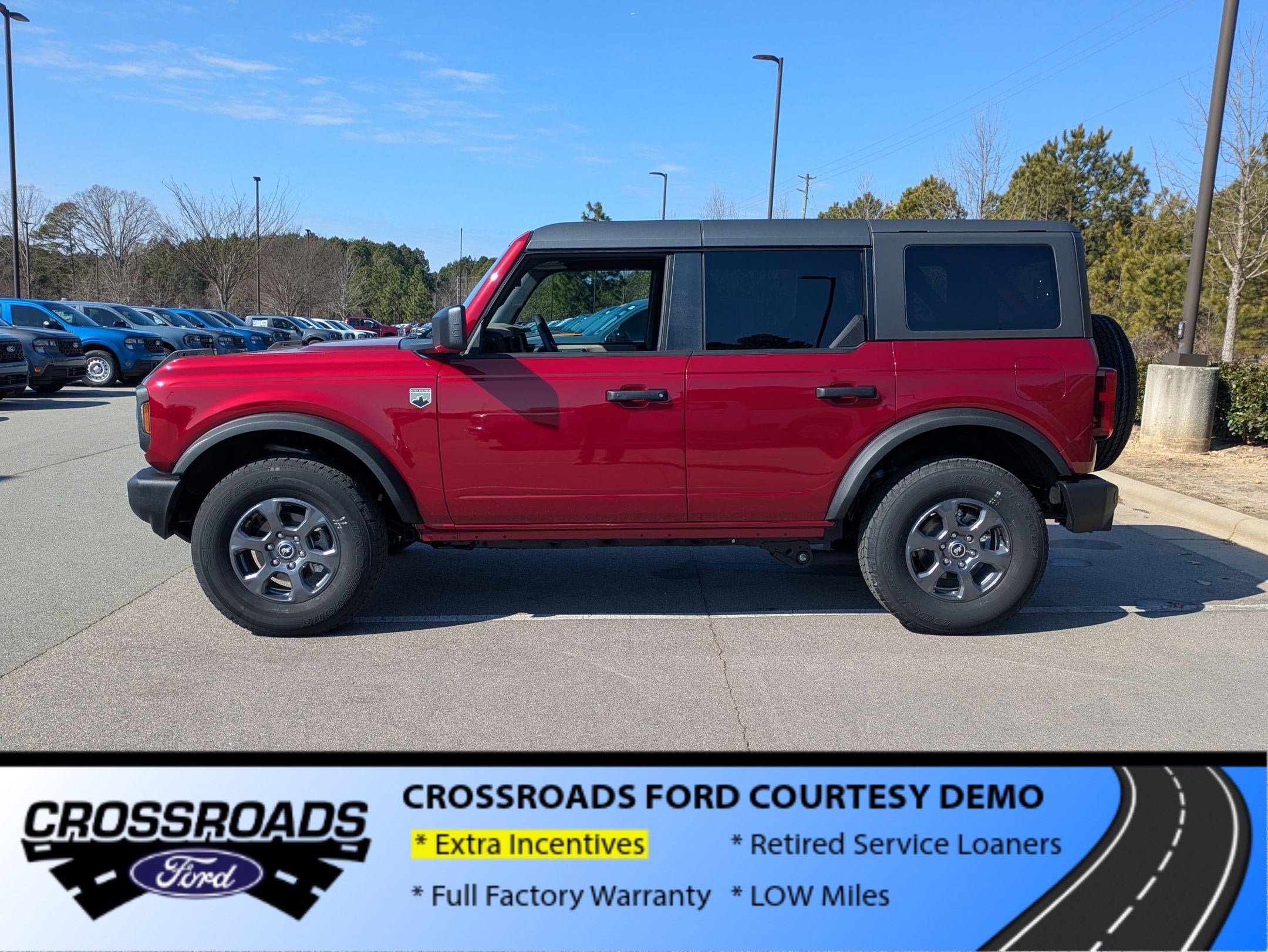 2025 Ford Bronco Big Bend - Crossroads Courtesy Demo