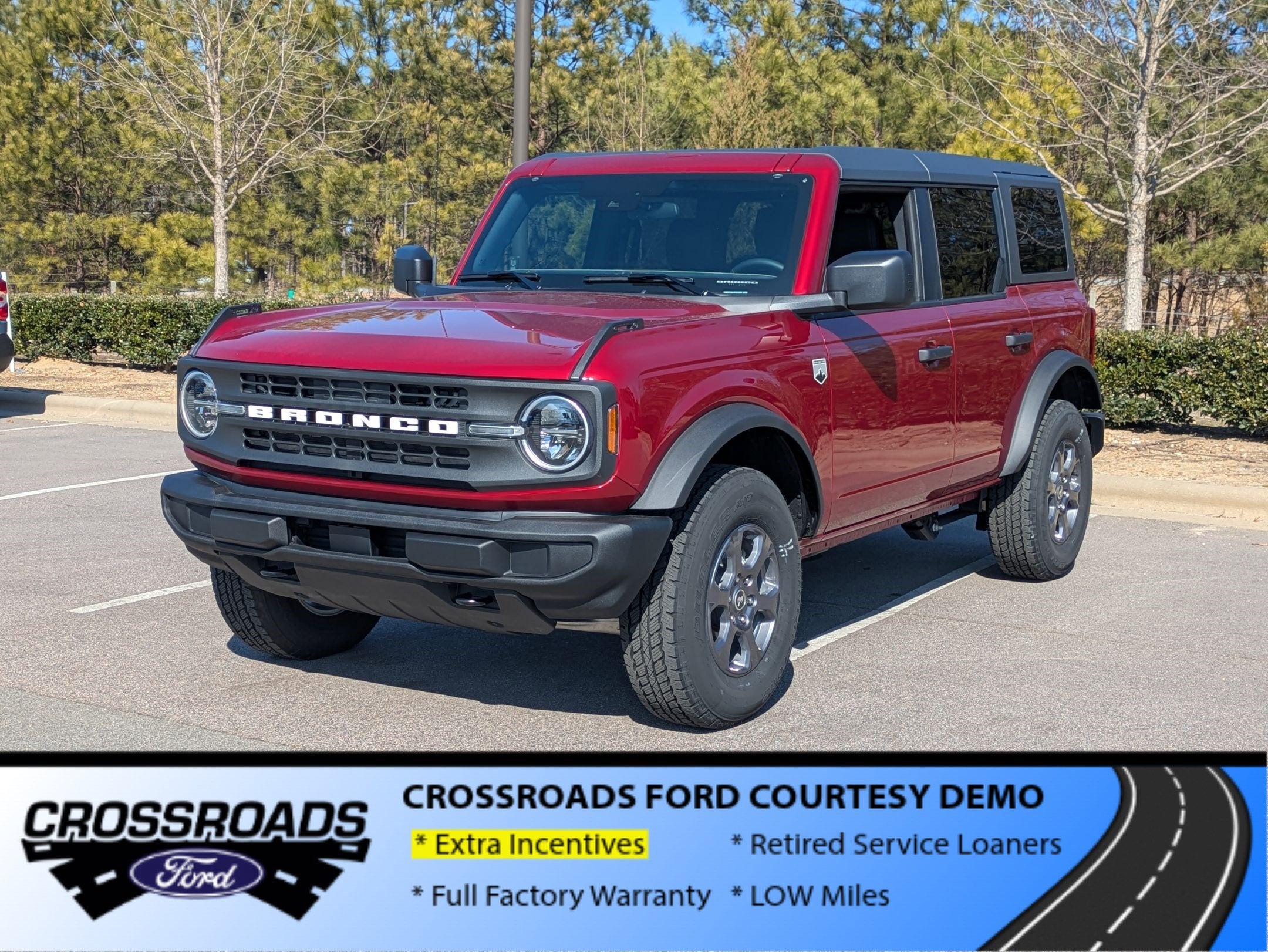 2025 Ford Bronco Big Bend - Crossroads Courtesy Demo