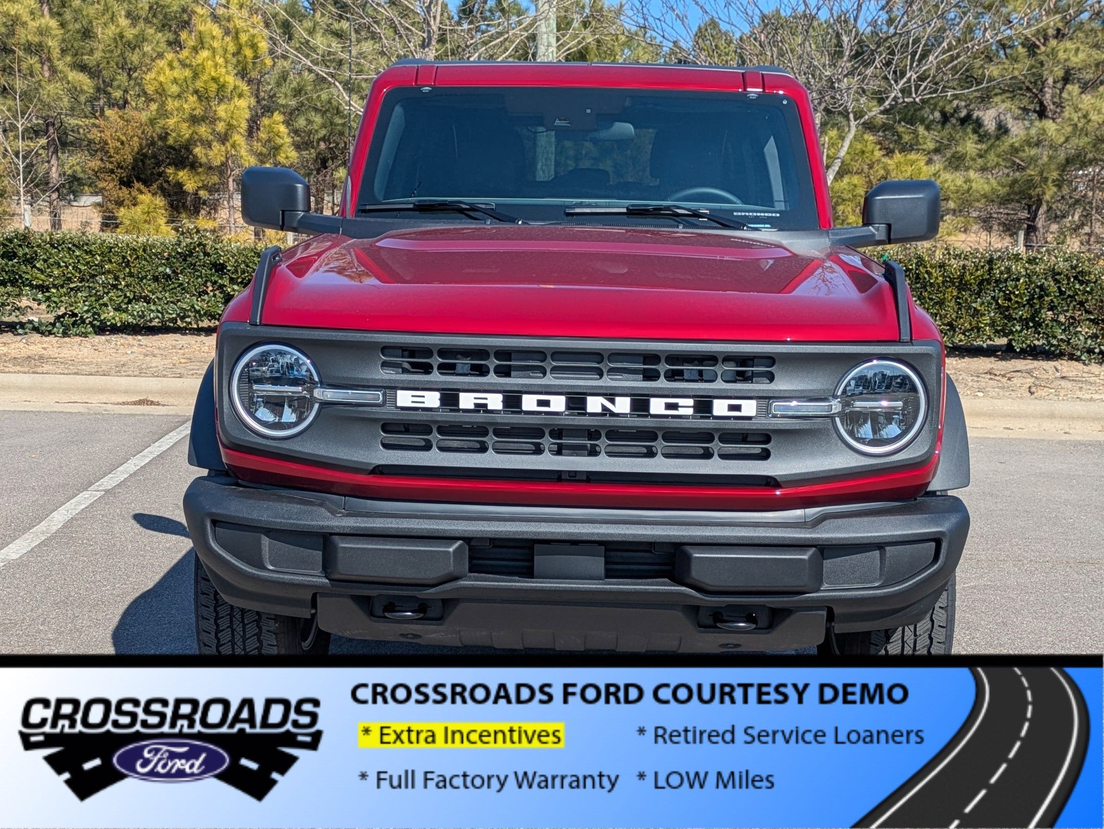 2025 Ford Bronco Big Bend - Crossroads Courtesy Demo