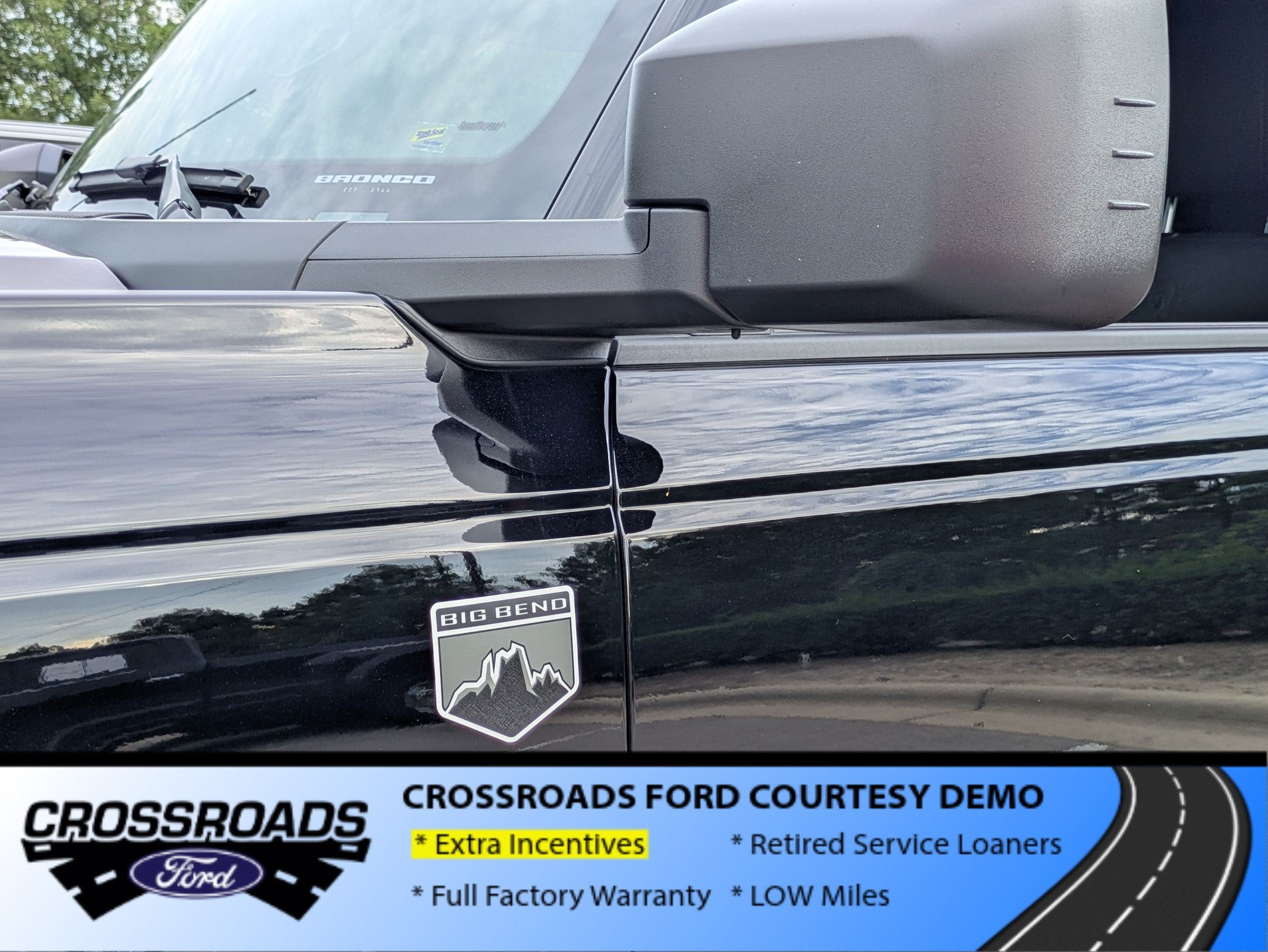 2026 Ford Bronco Big Bend - Crossroads Courtesy Demo