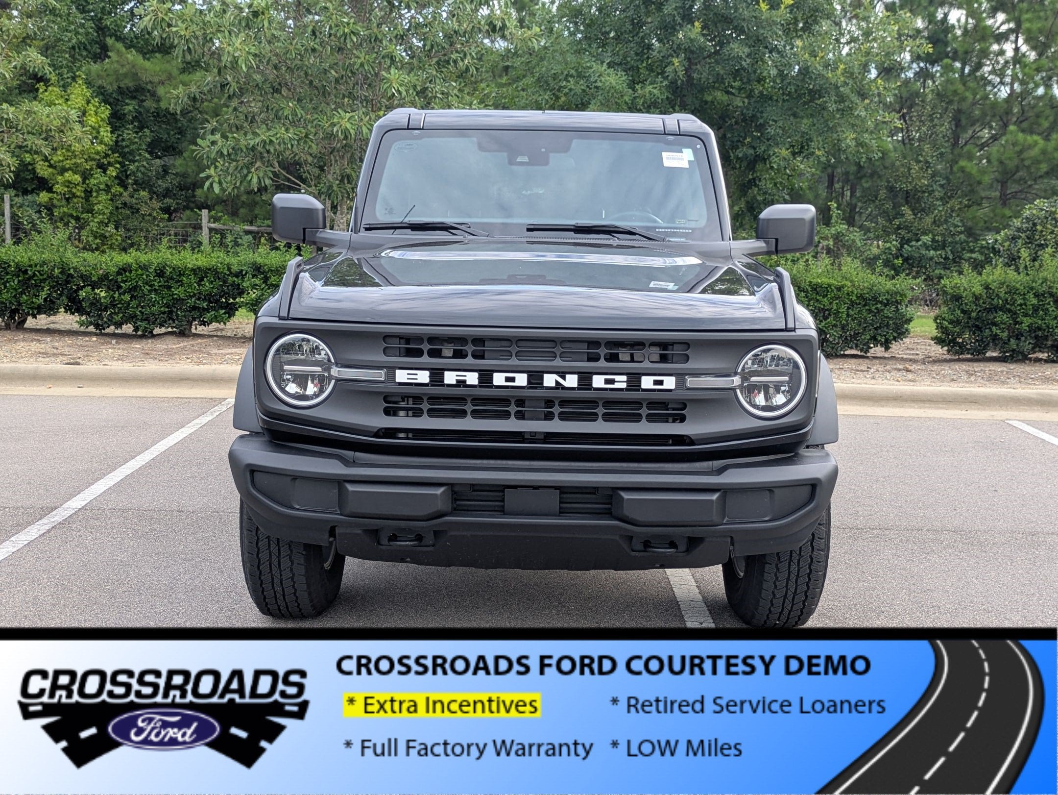2026 Ford Bronco Big Bend - Crossroads Courtesy Demo