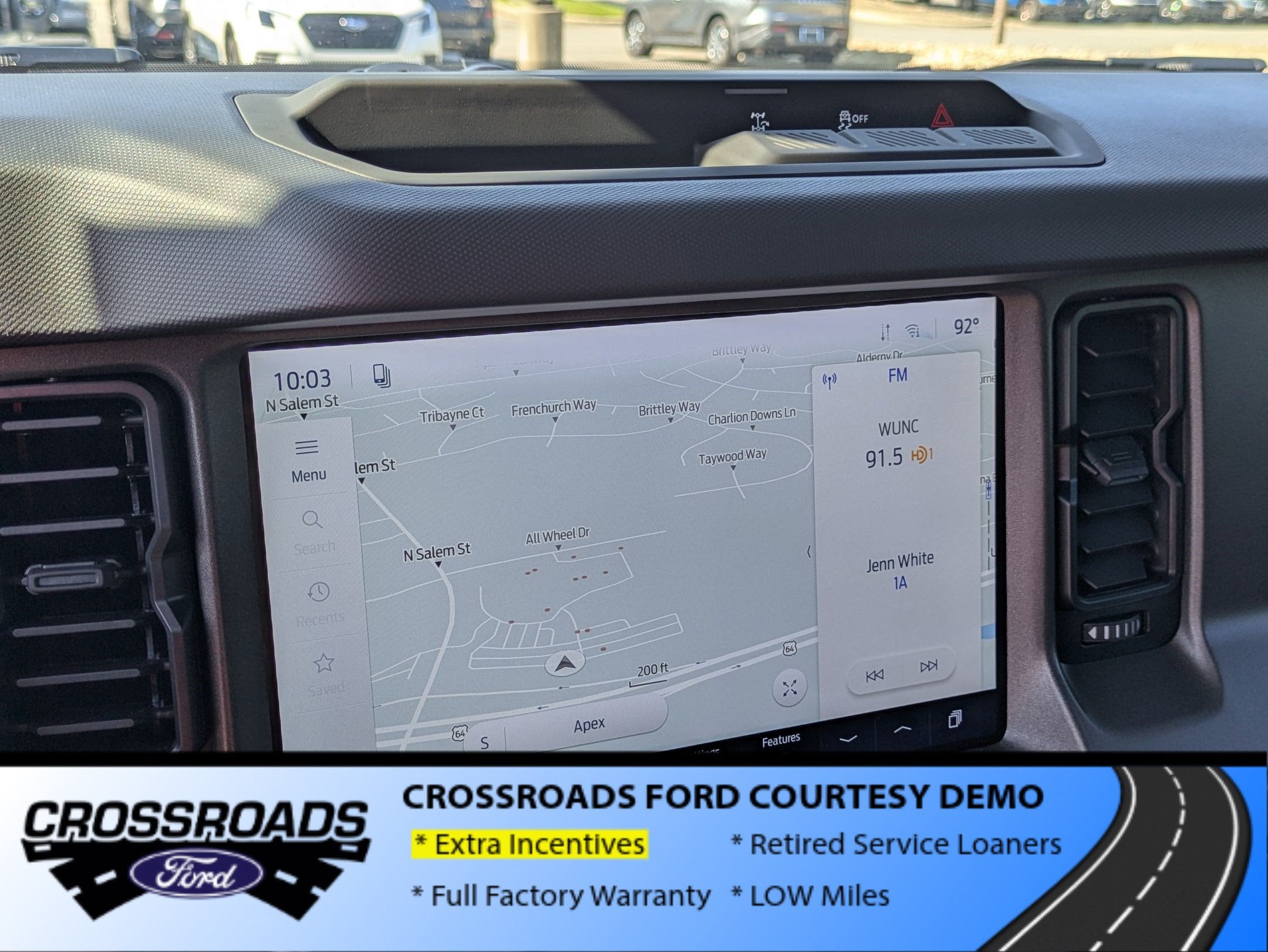 2026 Ford Bronco Big Bend - Crossroads Courtesy Demo