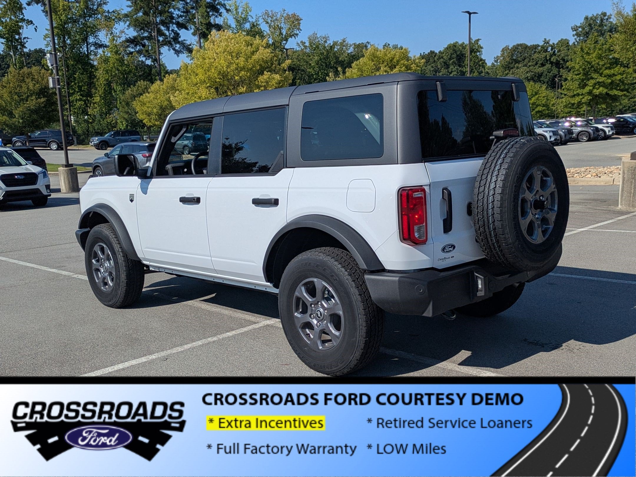 2026 Ford Bronco Big Bend - Crossroads Courtesy Demo