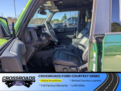 2025 Ford Bronco Big Bend - Crossroads Courtesy Demo