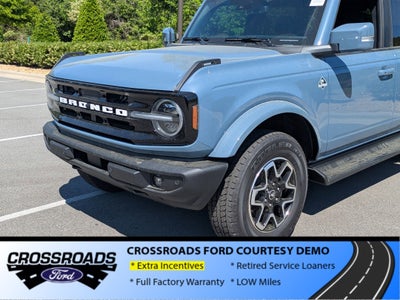 2025 Ford Bronco Outer Banks - Crossroads Courtesy Demo