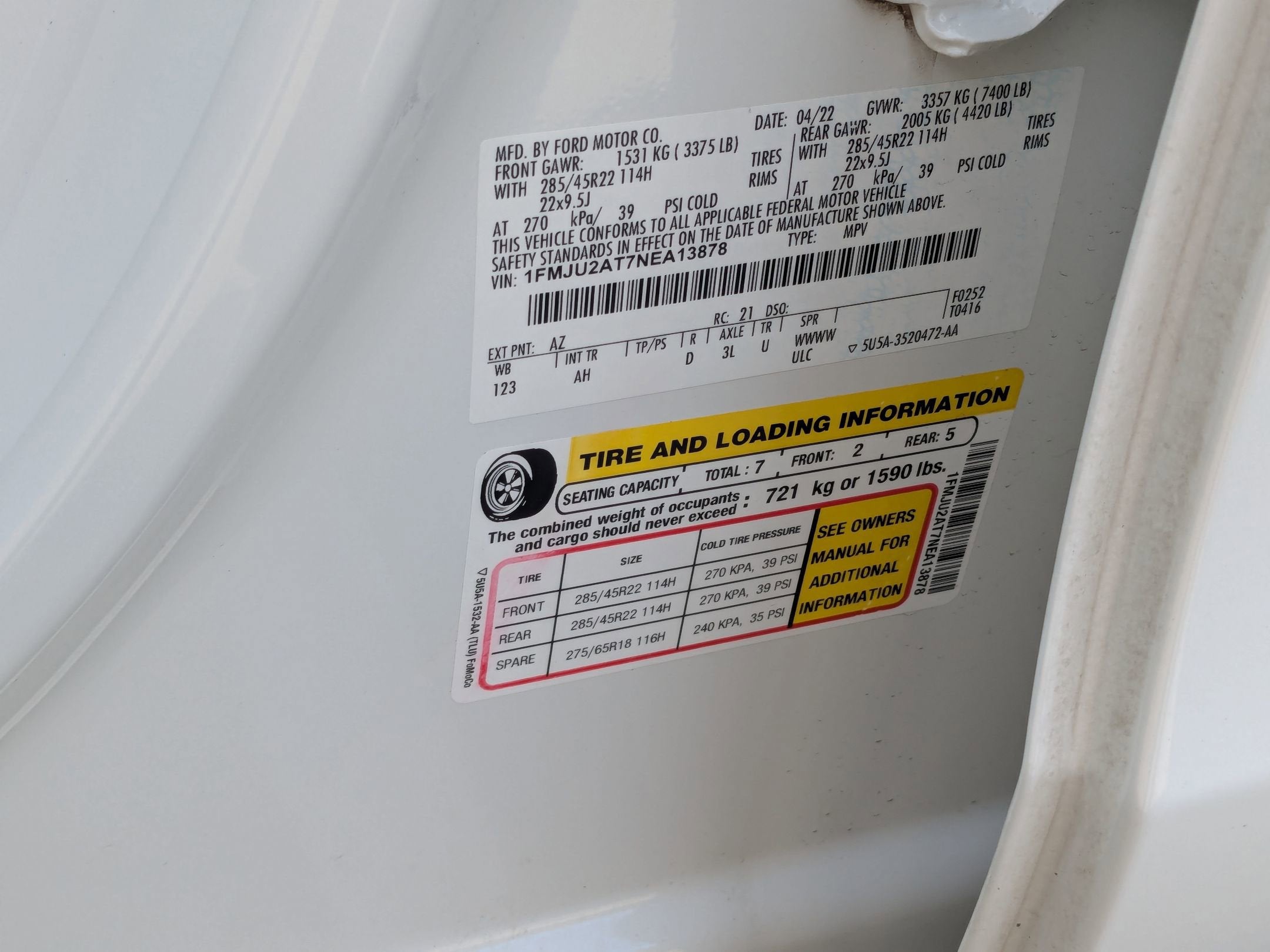 2022 Ford Expedition Limited