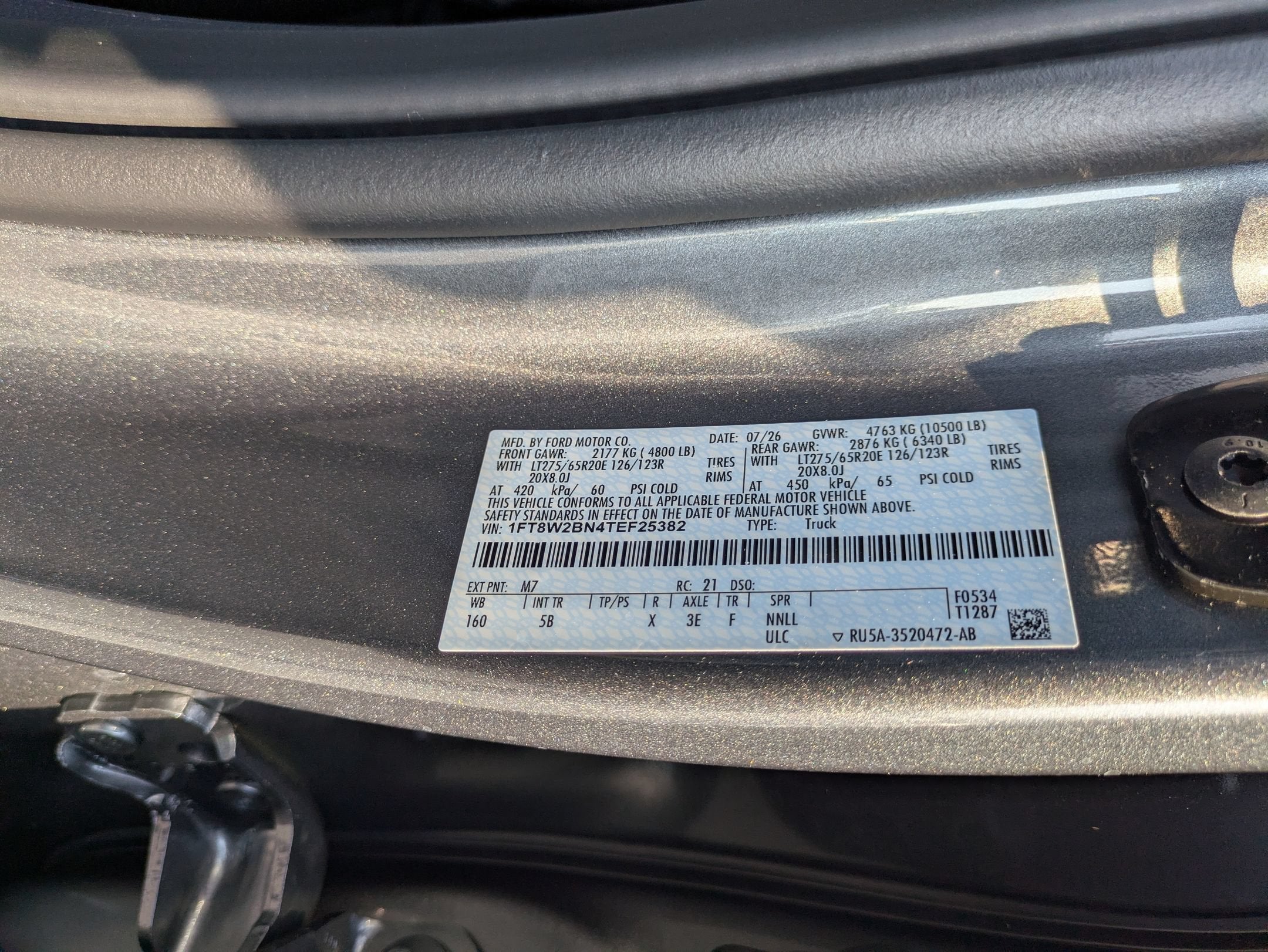 2026 Ford Super Duty F-250 SRW LARIAT