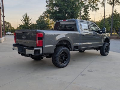 2026 Ford Super Duty F-250 SRW CUSTOM LARIAT LEVEL KIT WHEELS TIRES POWER BOARDS