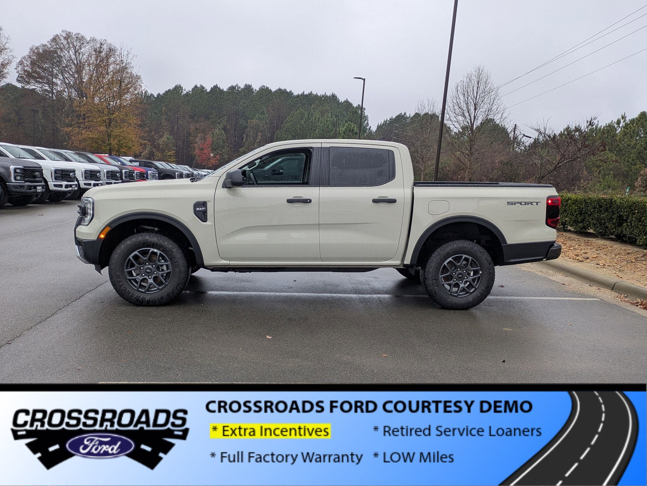 2025 Ford Ranger XLT - Crossroads Courtesy Demo
