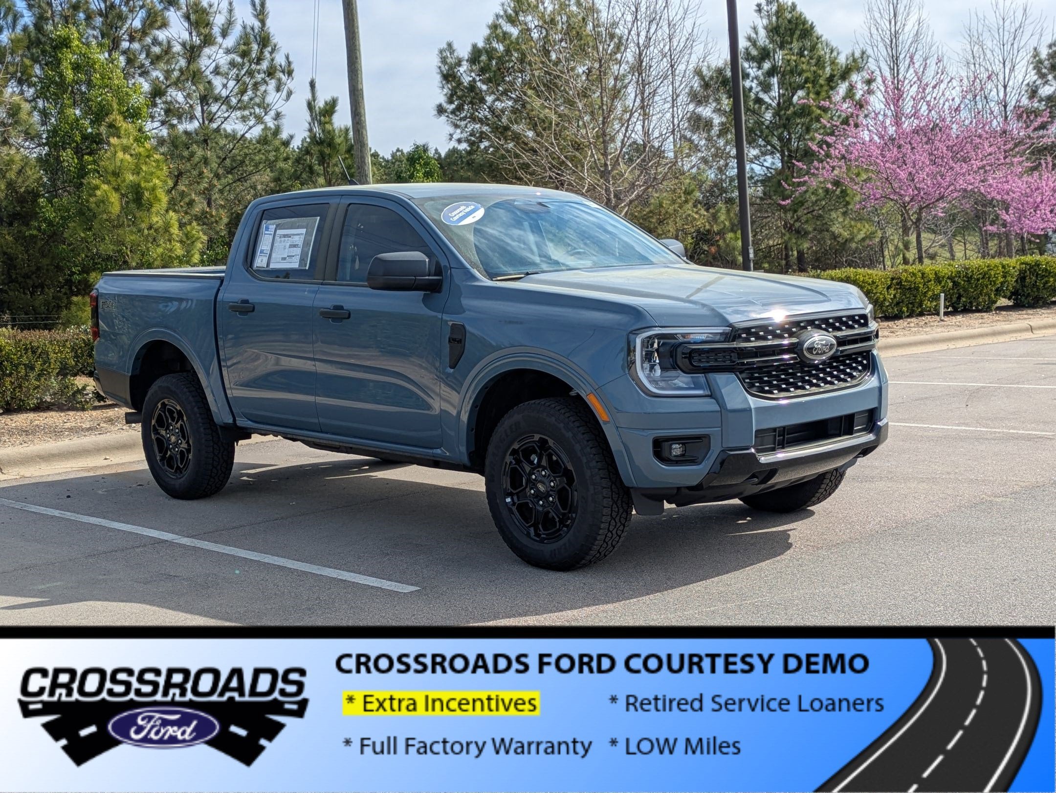 2025 Ford Ranger XLT - Crossroads Courtesy Demo