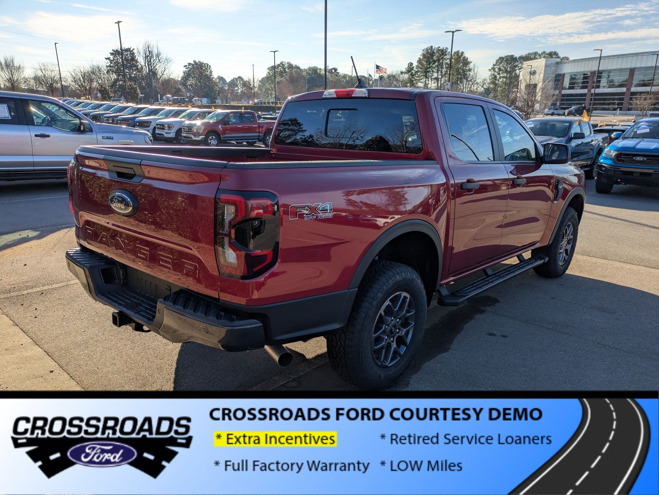 2025 Ford Ranger XLT - Crossroads Courtesy Demo