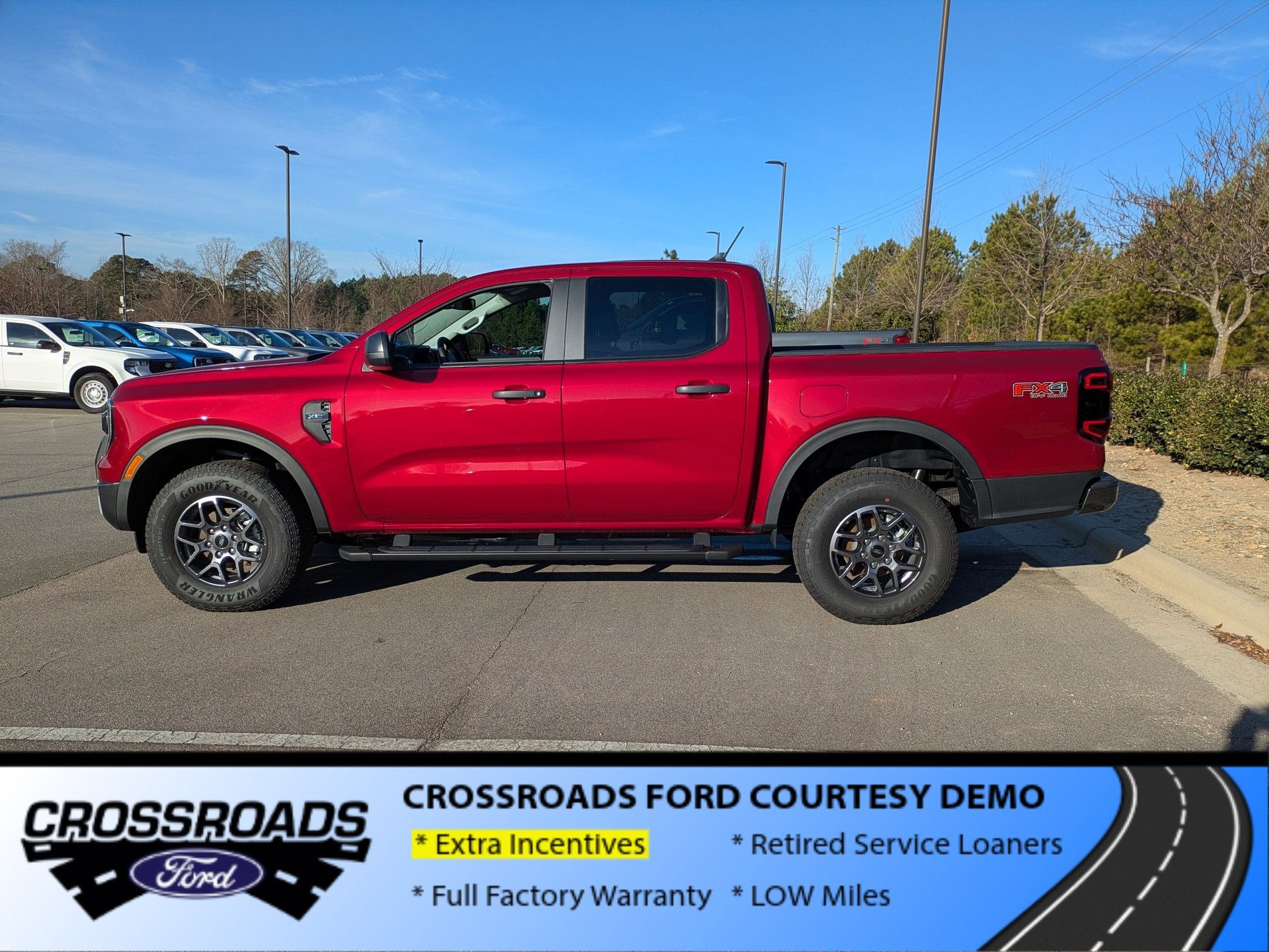 2025 Ford Ranger XLT - Crossroads Courtesy Demo