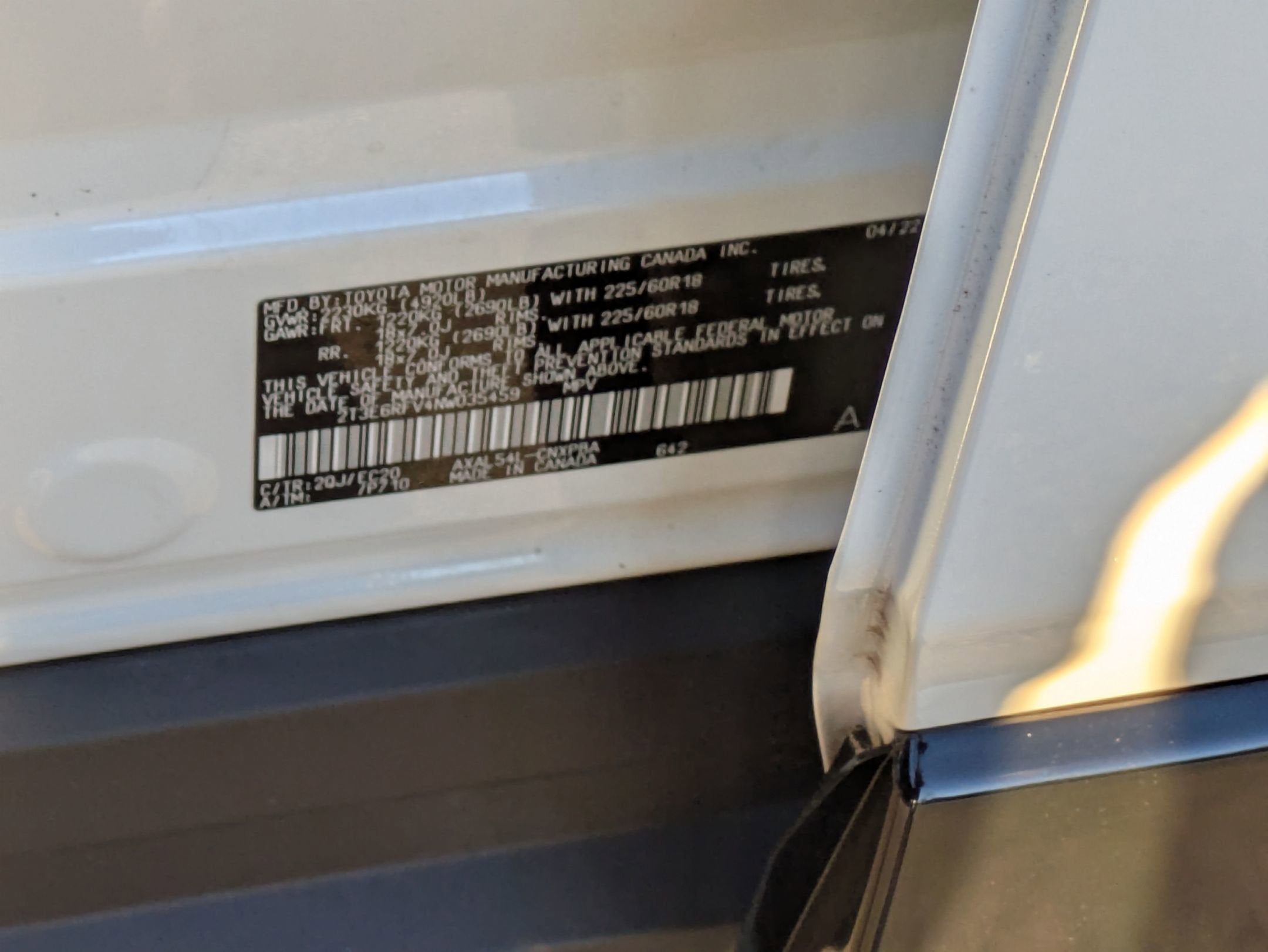 2022 Toyota RAV4 Hybrid XSE