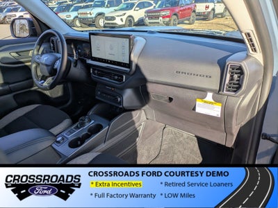 2025 Ford Bronco Sport Big Bend - Crossroads Courtesy Demo
