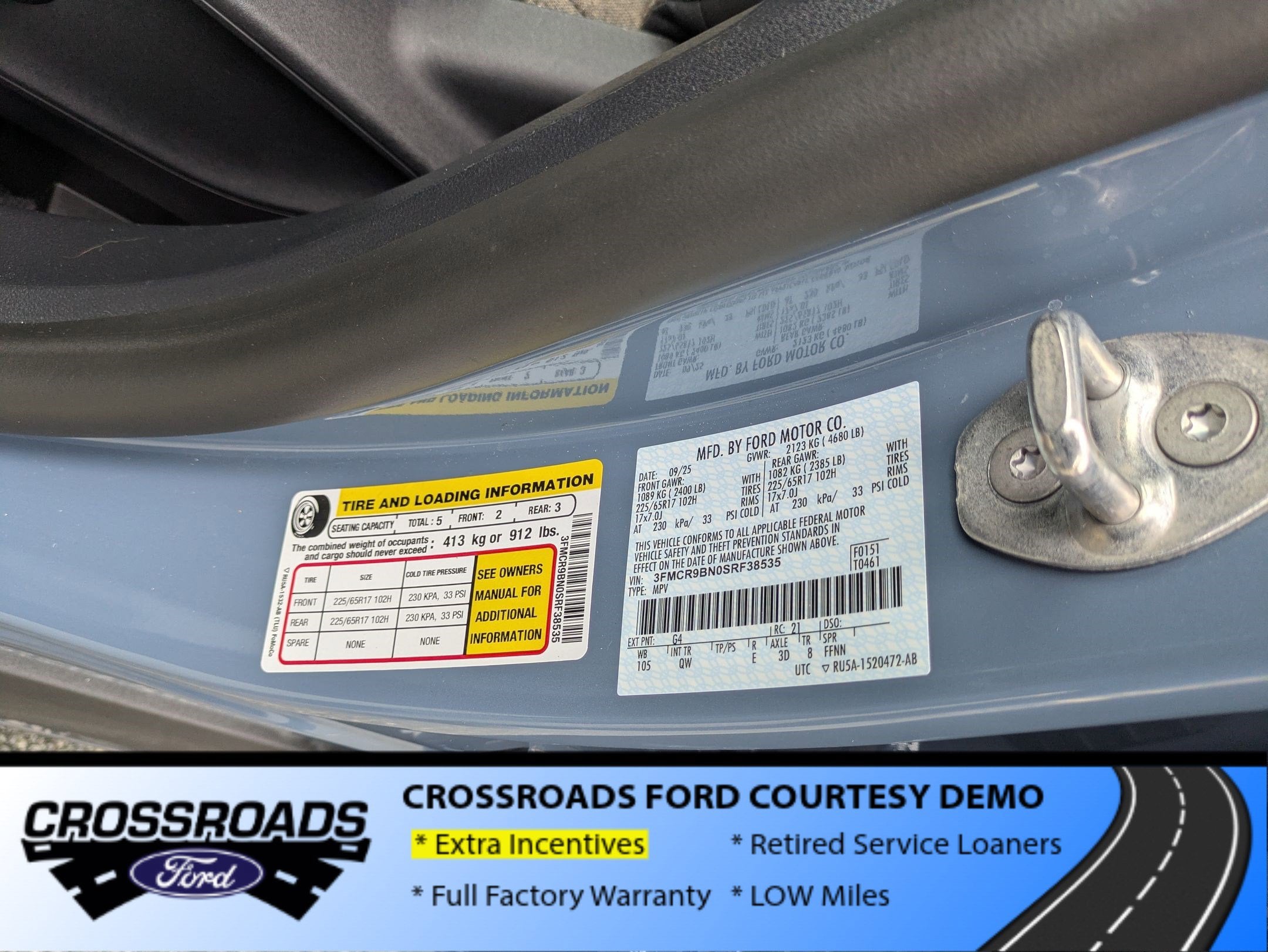 2025 Ford Bronco Sport Big Bend - Crossroads Courtesy Demo