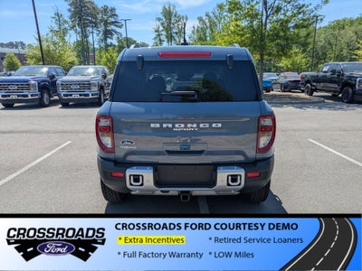 2025 Ford Bronco Sport Big Bend - Crossroads Courtesy Demo