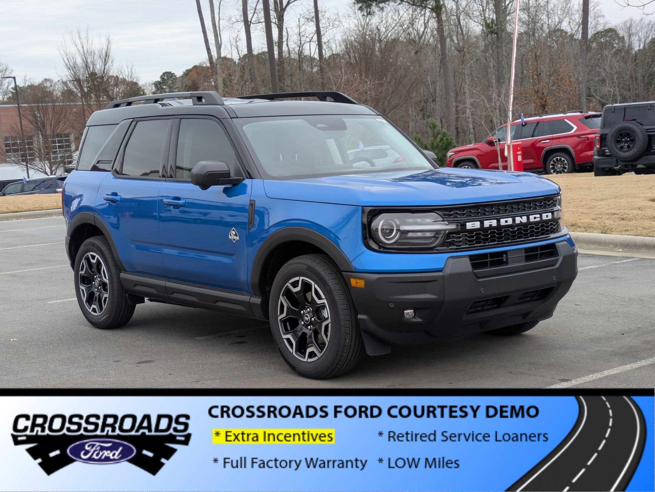 2025 Ford Bronco Sport Outer Banks - Crossroads Courtesy Demo