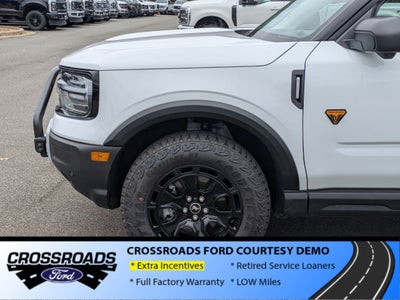 2025 Ford Bronco Sport Badlands - Crossroads Courtesy Demo