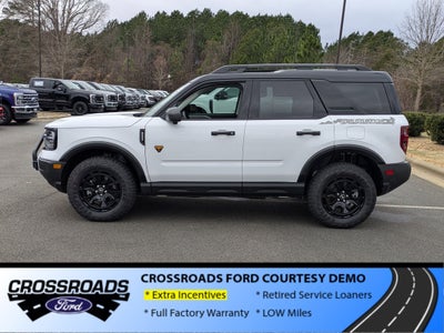 2025 Ford Bronco Sport Badlands - Crossroads Courtesy Demo