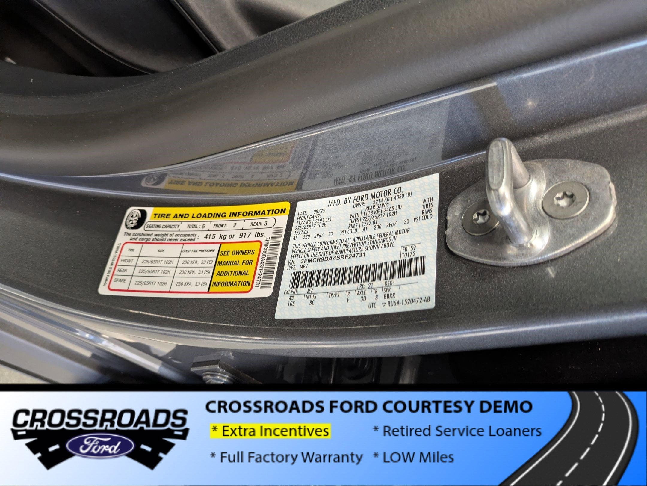 2025 Ford Bronco Sport Badlands - Crossroads Courtesy Demo