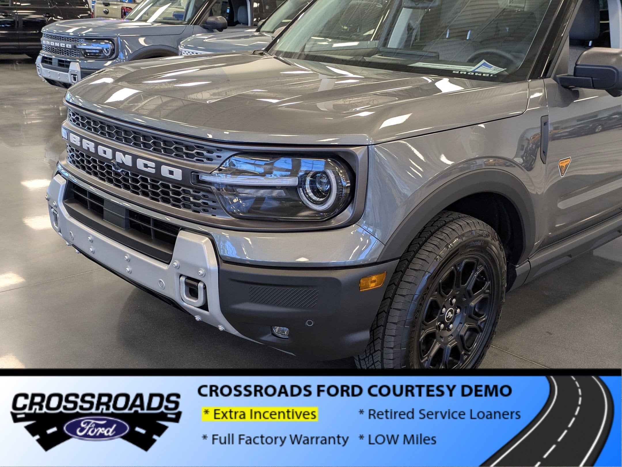 2025 Ford Bronco Sport Badlands - Crossroads Courtesy Demo