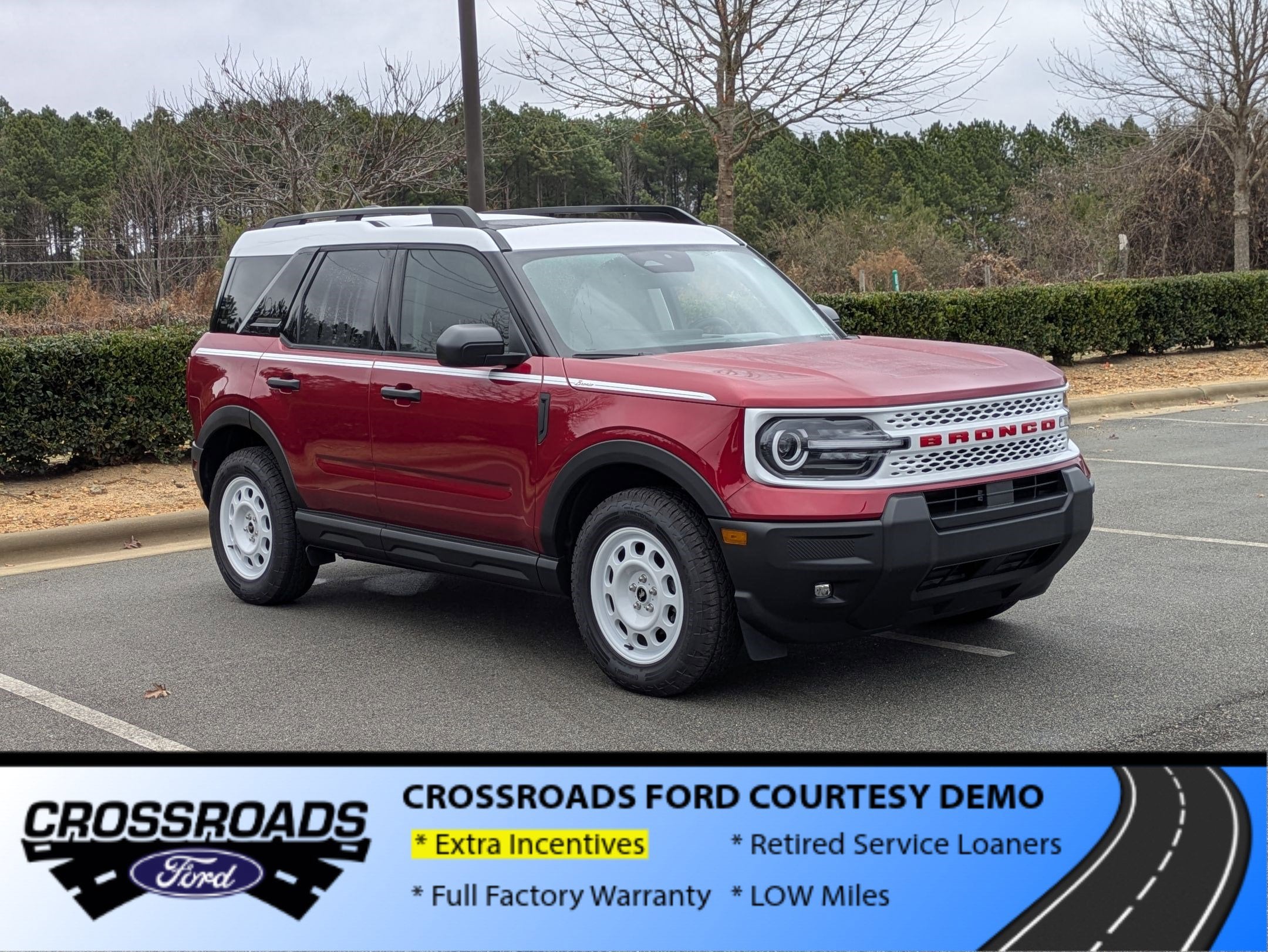 2025 Ford Bronco Sport Heritage - Crossroads Courtesy Demo