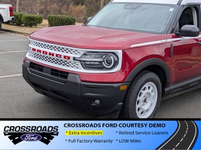 2025 Ford Bronco Sport Heritage - Crossroads Courtesy Demo