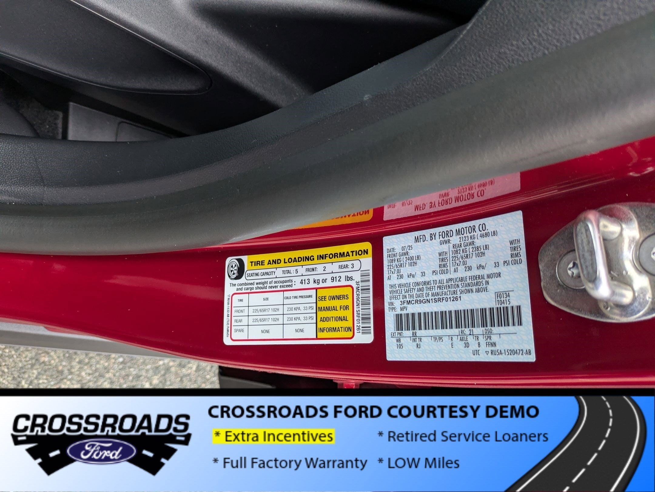 2025 Ford Bronco Sport Heritage - Crossroads Courtesy Demo