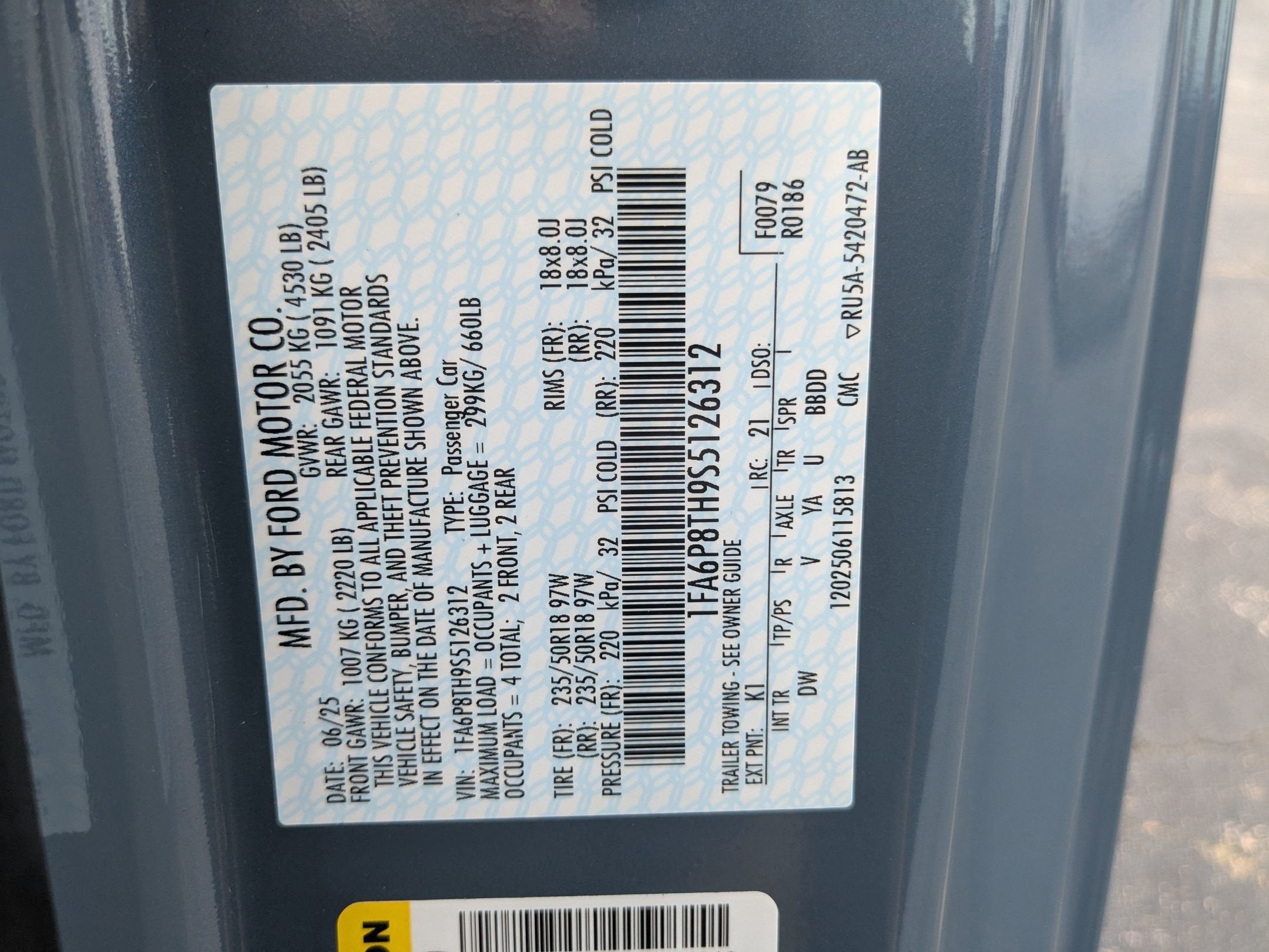 2025 Ford Mustang EcoBoost