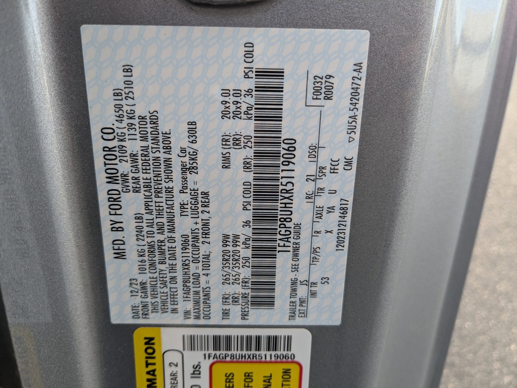 2024 Ford Mustang EcoBoost Premium