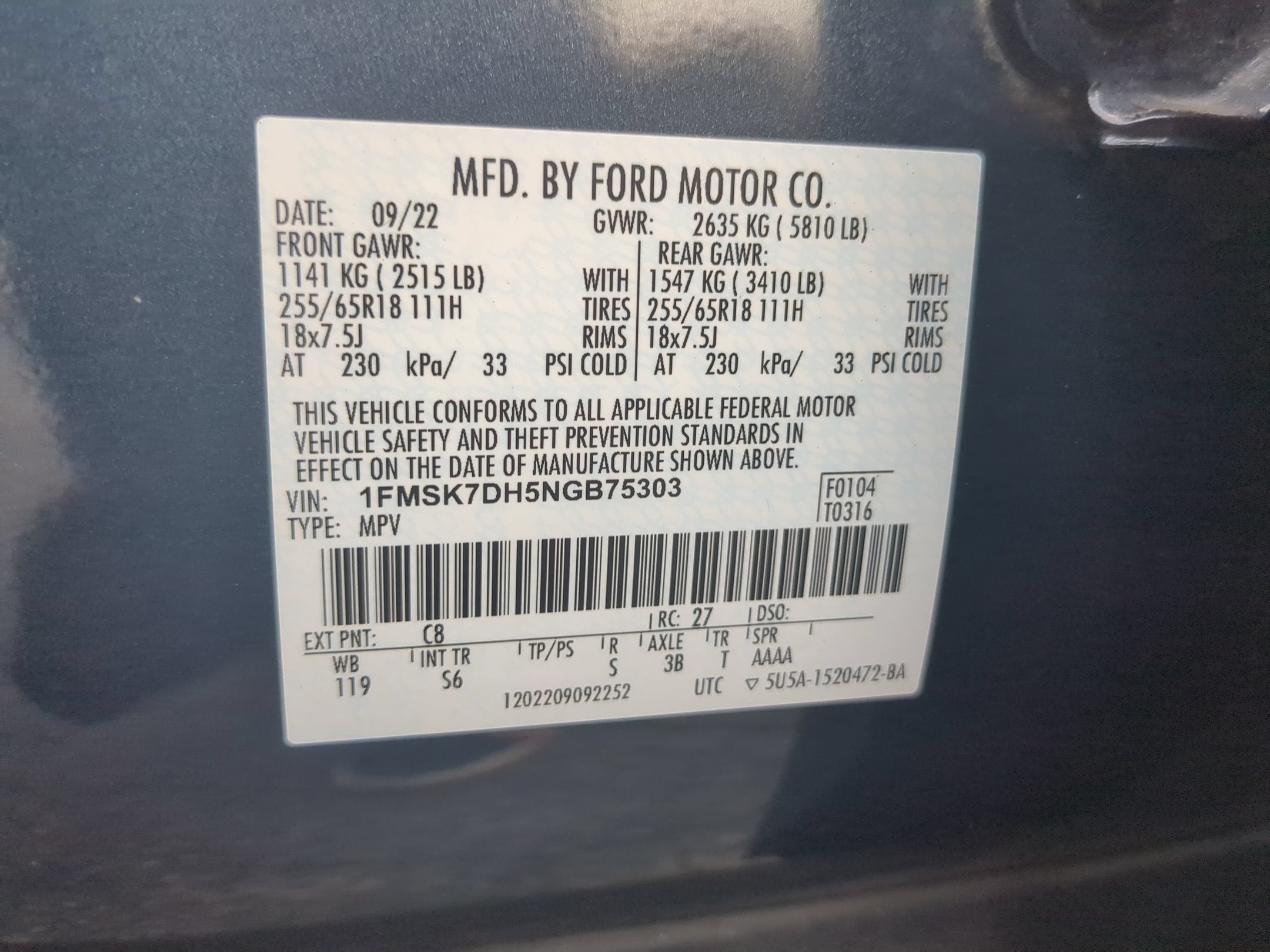 2022 Ford Explorer XLT