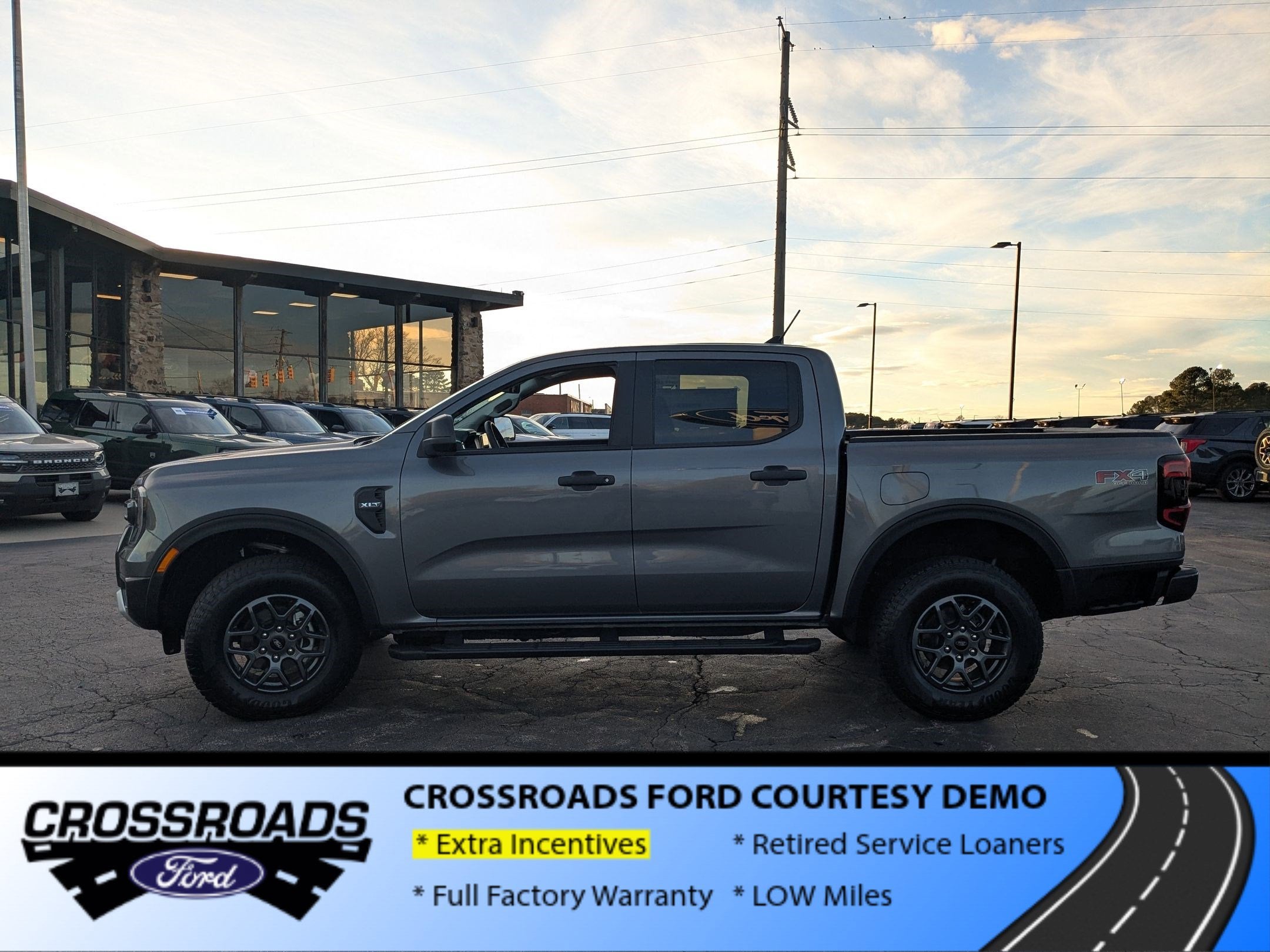 2025 Ford Ranger XLT - Crossroads Courtesy Demo