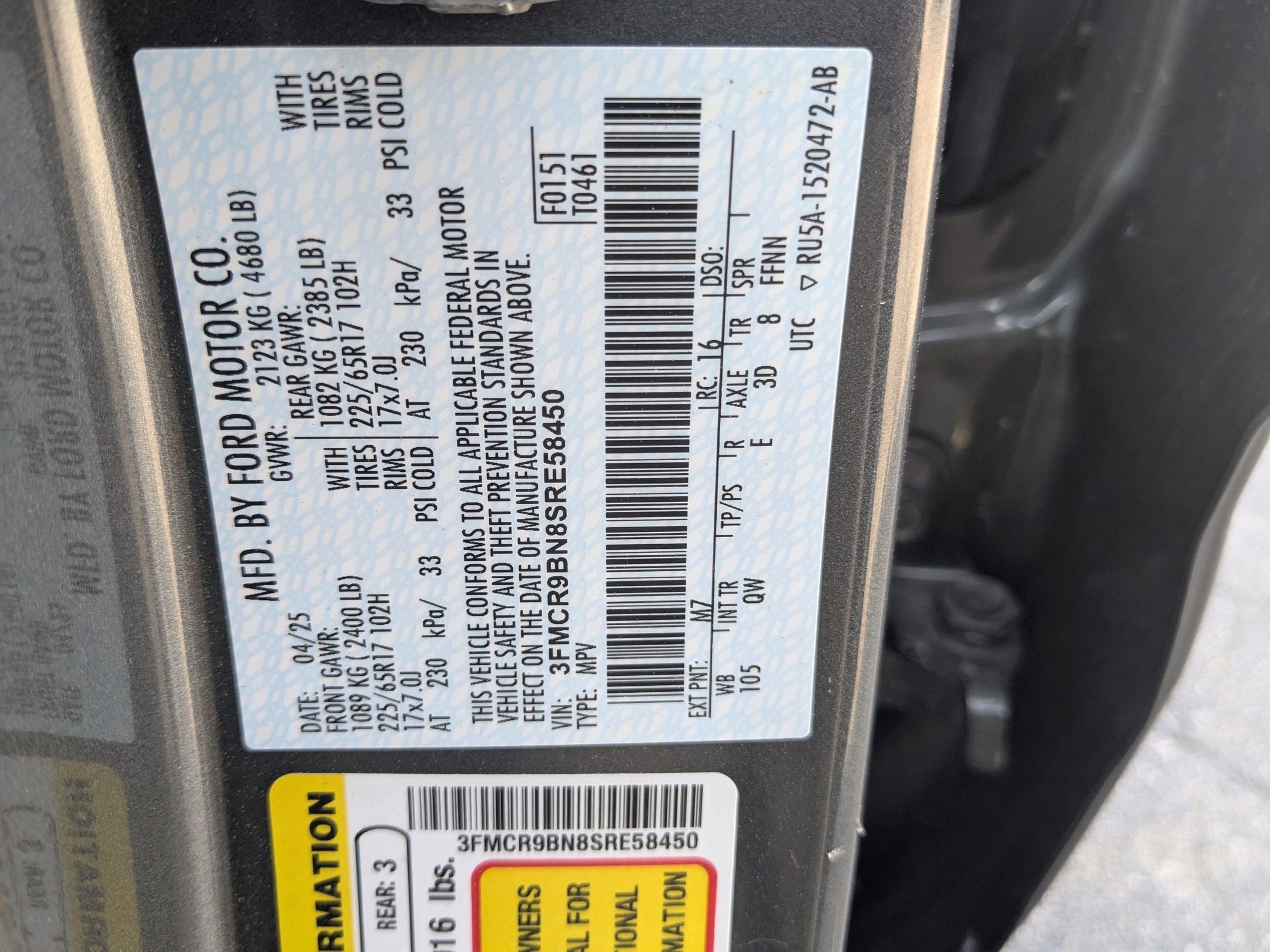 2025 Ford Bronco Sport Big Bend