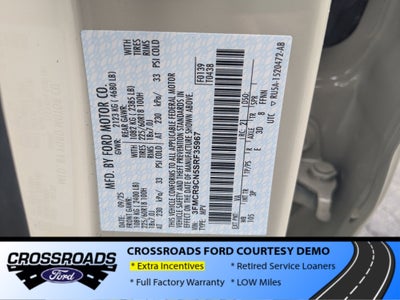2025 Ford Bronco Sport Outer Banks - Crossroads Courtesy Demo