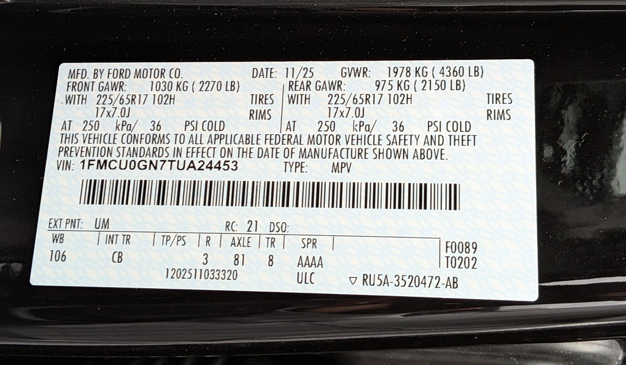 2026 Ford Escape Active